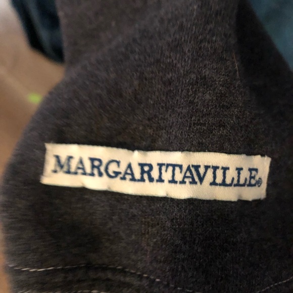 Margaritaville Black Zip Up Sweater- live life like a song size small - Picture 5 of 5